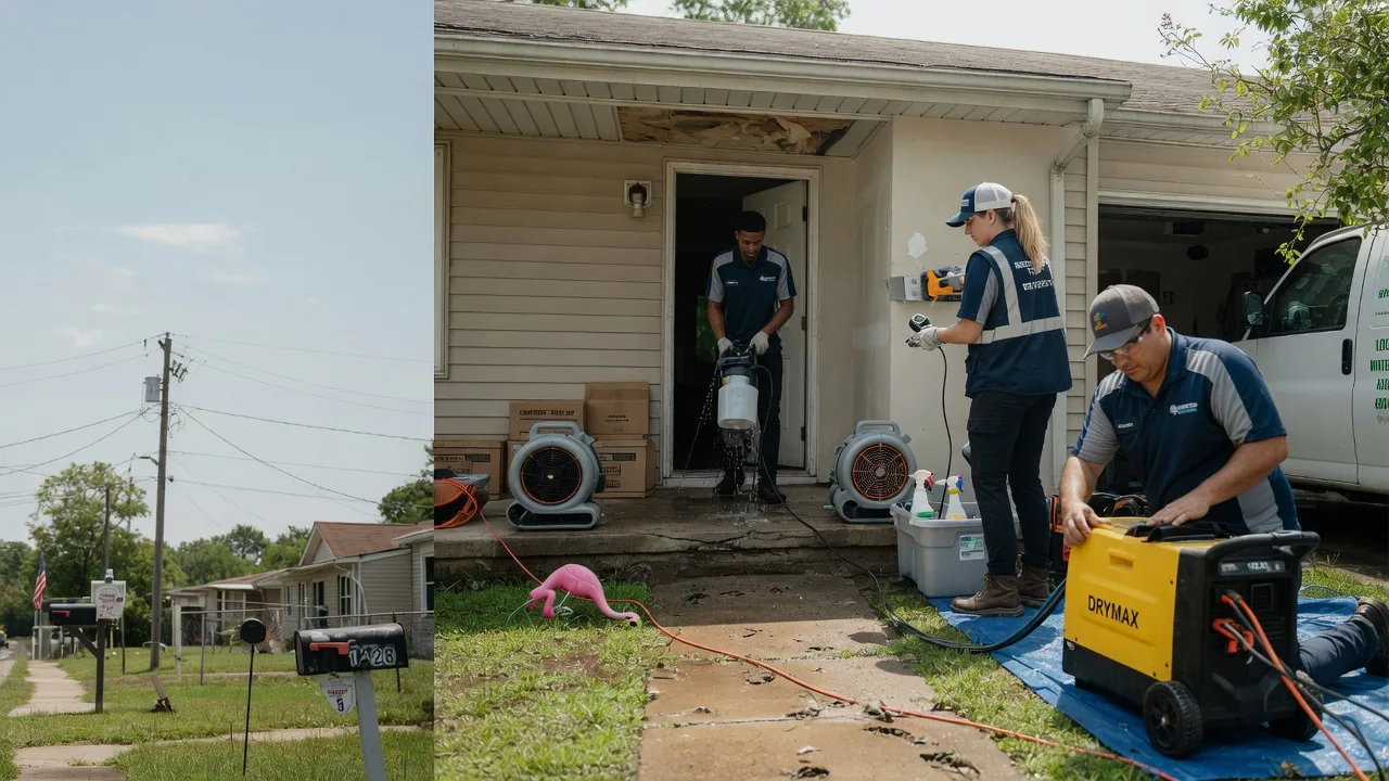 Storm Damage Water Removal in Glade Valley, NC near me